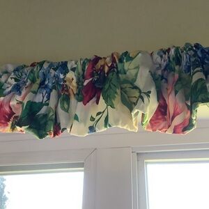 Two Country Floral Valances